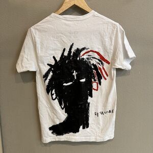 21 Savage White Small Shirt American Dream Concert Austin Texas 5/14 2024 Tour